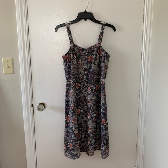 LOFT Floral Dress - Picture 1 of 3